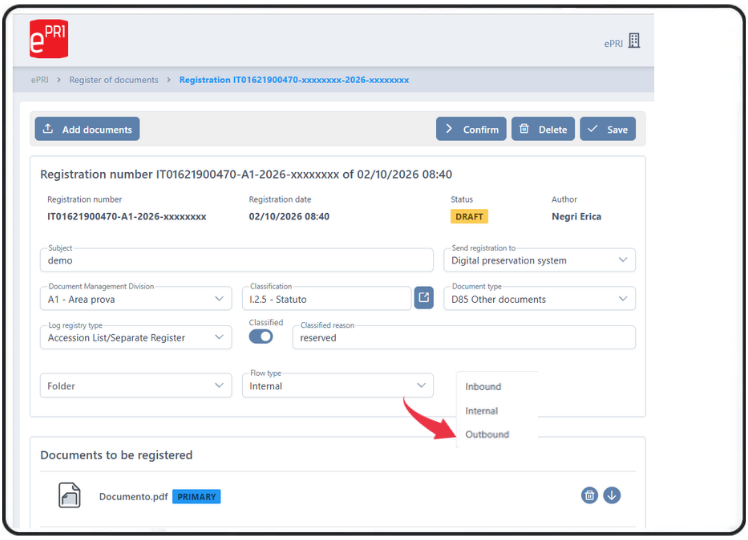 ePRI_Protocollazione automatica_en